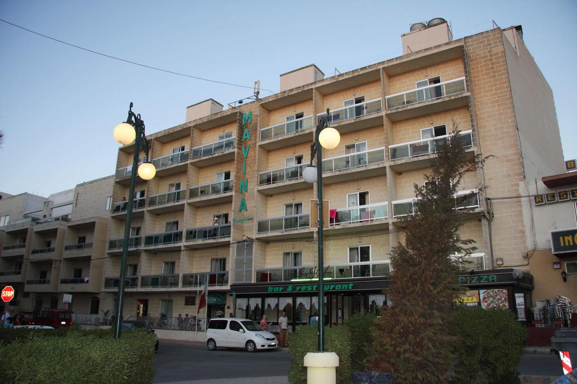 Mavina Hotel & Apartments Bugibba Exterior photo